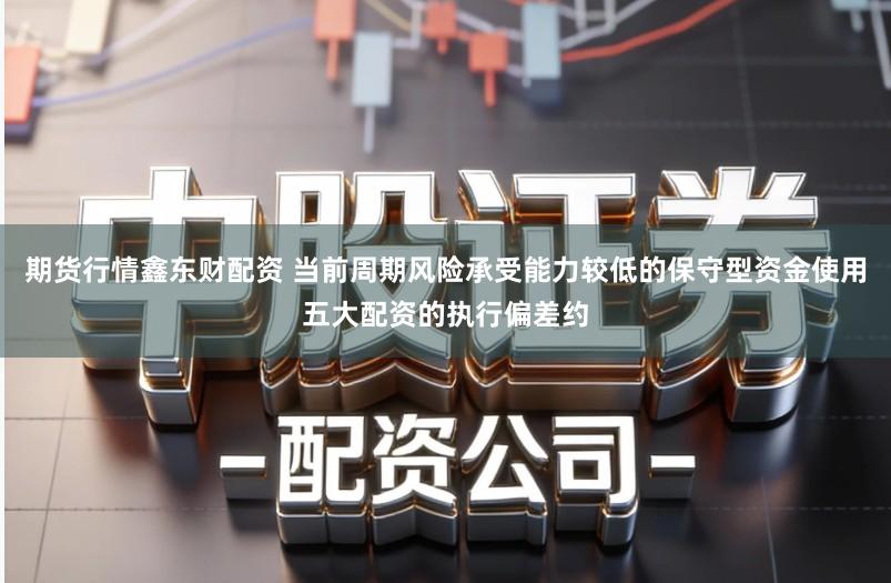 期货行情鑫东财配资 当前周期风险承受能力较低的保守型资金使用五大配资的执行偏差约