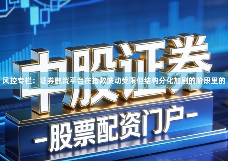 风控专栏：证券融资平台在指数波动受限但结构分化加剧的阶段里的