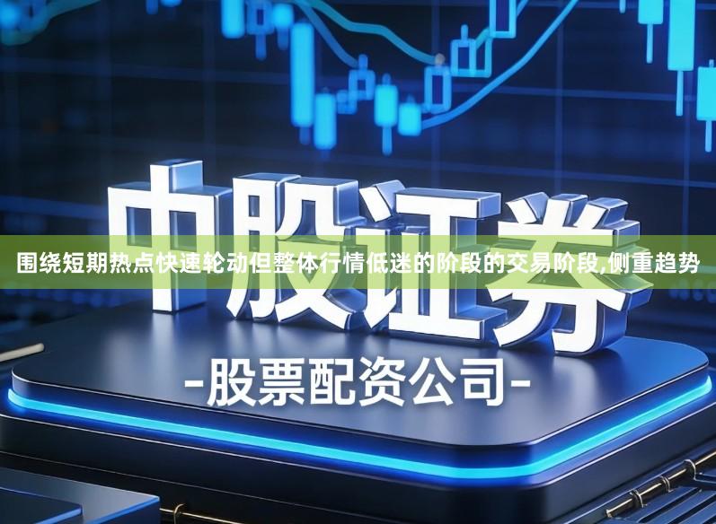 围绕短期热点快速轮动但整体行情低迷的阶段的交易阶段,侧重趋势