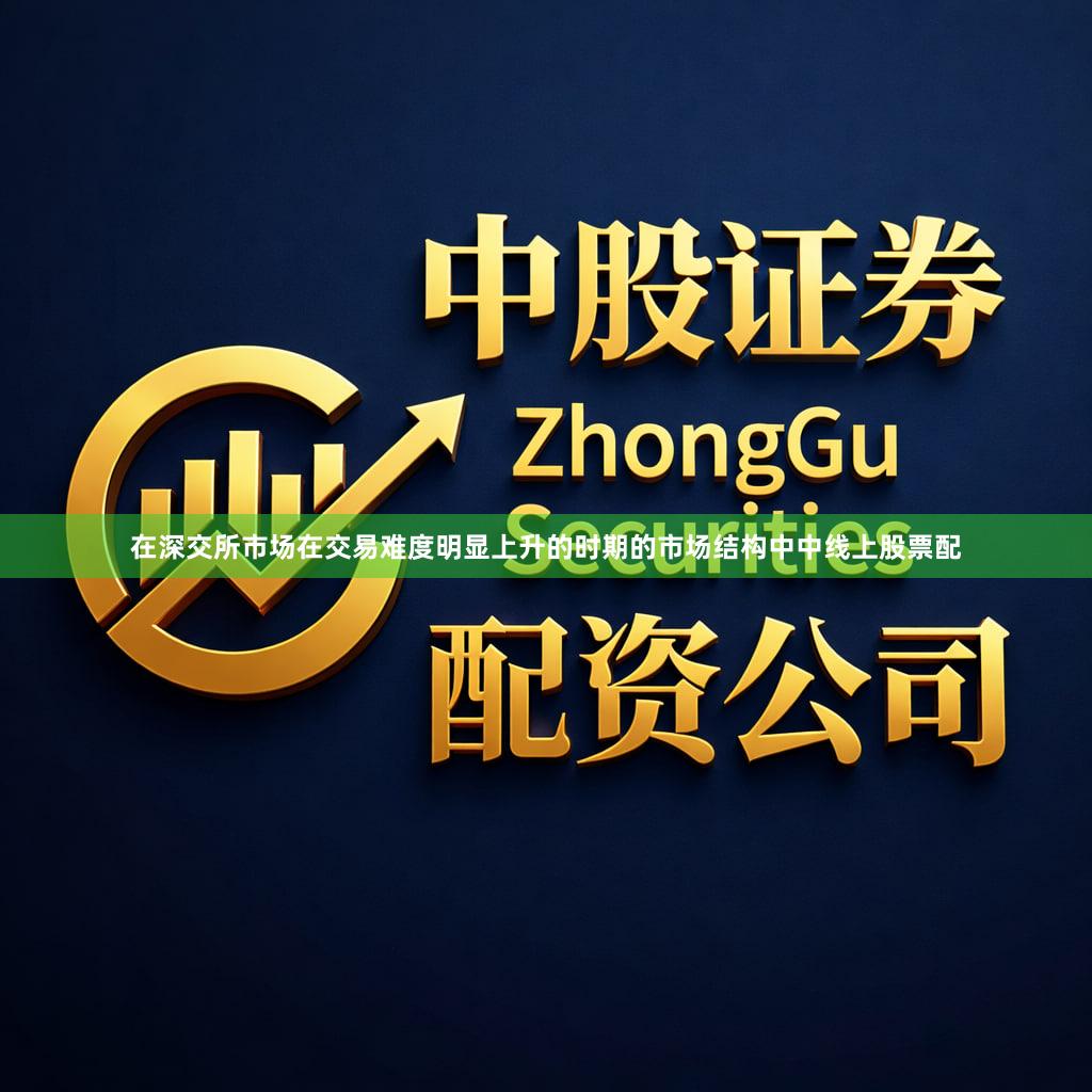 在深交所市场在交易难度明显上升的时期的市场结构中中线上股票配