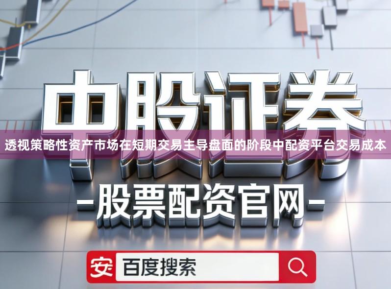 透视策略性资产市场在短期交易主导盘面的阶段中配资平台交易成本